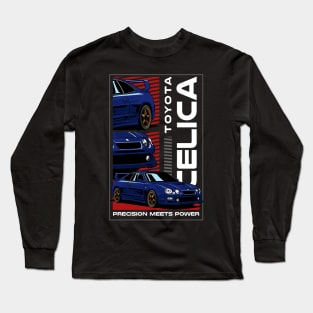 Celica GT4 JDM Car Long Sleeve T-Shirt